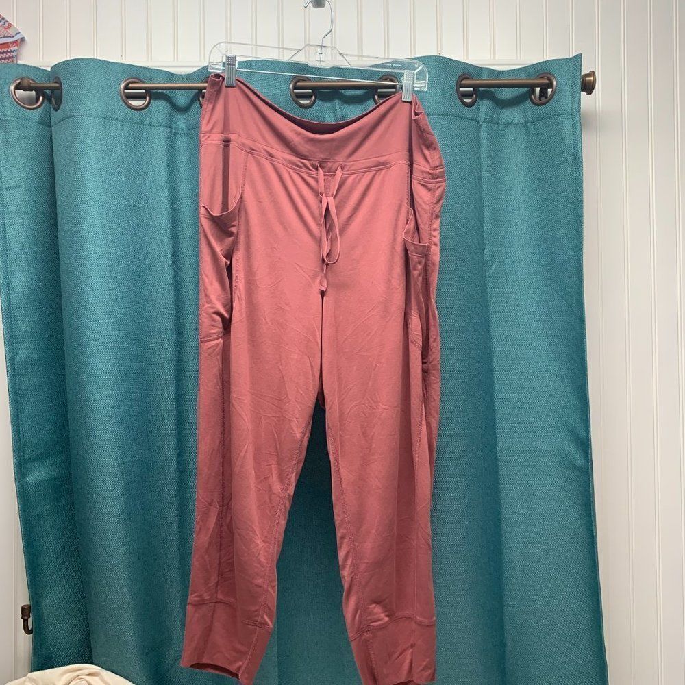 Fabletics Sleek Knit Drawstring Pant Size 1X